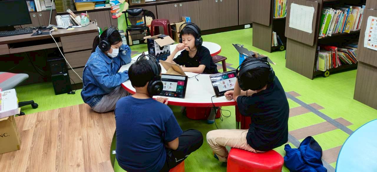 瓜山國小上課實況